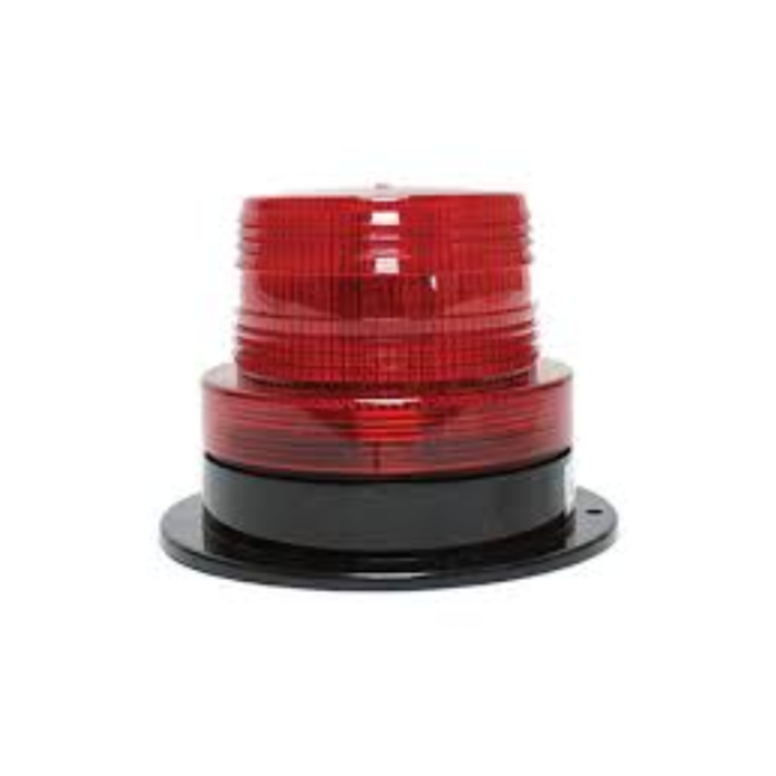 VEH23670 /12/24VOLT  STROBE LIGHT C RED ONE