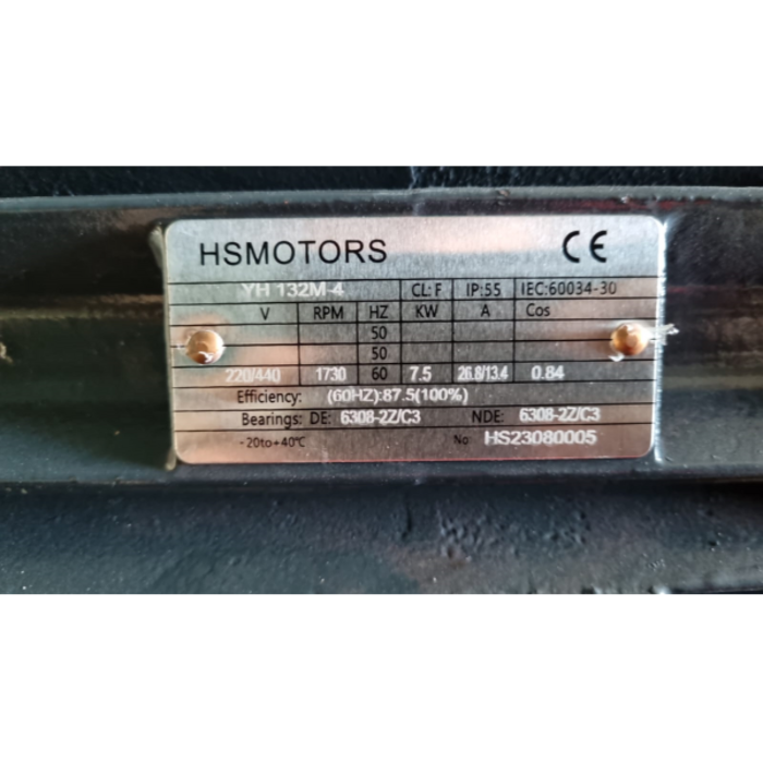 BETA STAR IND9948 COMPRESSOR/AIR 120 GALLON 10HP 3 PHASE BETA STAR 220/440V