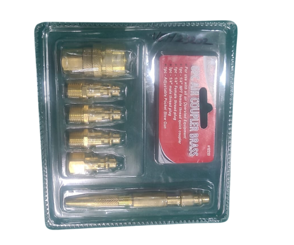 ATE PRO.USA VEH23202 AIR BLOW GUN WITH 6 NOZZLES ABG-6