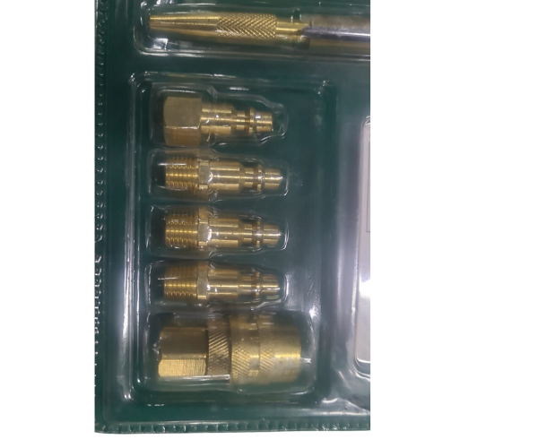 ATE PRO.USA VEH23202 AIR BLOW GUN WITH 6 NOZZLES ABG-6