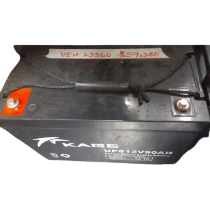 KAGE VEH23360 INVERTER DEEP CYCLE BATTERY 12V90AH L 12''- W 6 -3/4''-H 8.5''