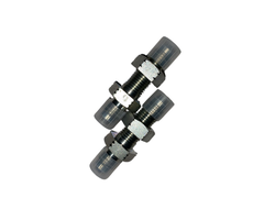 VEH23417 HYDRAULIC FITTING JIC MALE BULKHEAD 6J-04LN