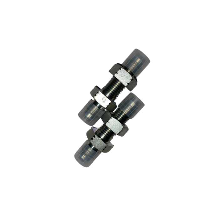 VEH23417 HYDRAULIC FITTING JIC MALE BULKHEAD 6J-04LN