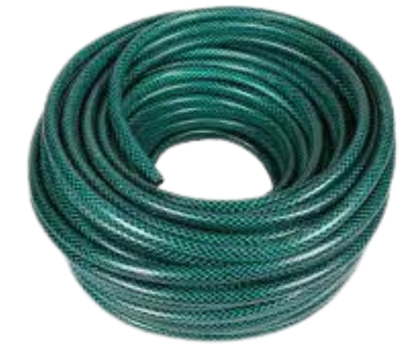 HAR2446 GARDEN HOSE GREEN PVC HOSE ASSEMBLY 3/4" X 50FT