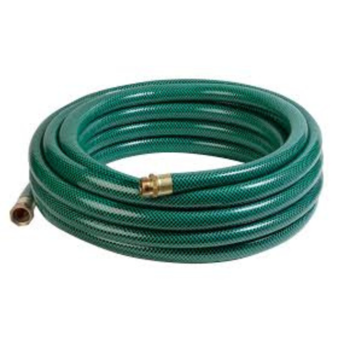 HAR2446 GARDEN HOSE GREEN PVC HOSE ASSEMBLY 3/4" X 50FT