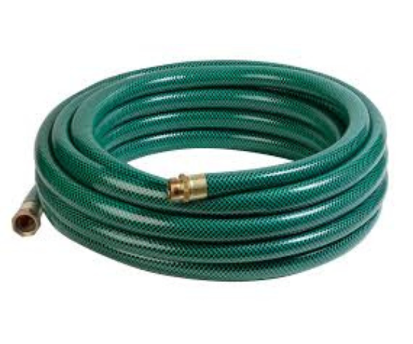 HAR2446 GARDEN HOSE GREEN PVC HOSE ASSEMBLY 3/4" X 50FT