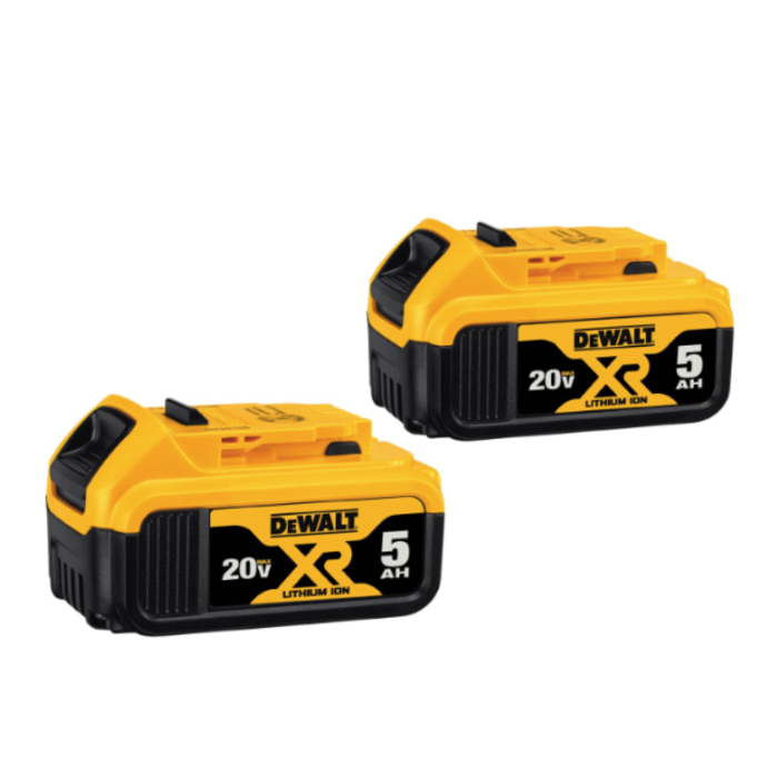 DEWALT IND5806 1/2" CORDLESS DRILL/DRIVER HAMMER-2PCS OF 20VOLT BAT-WITH CHARGER DCD996P2