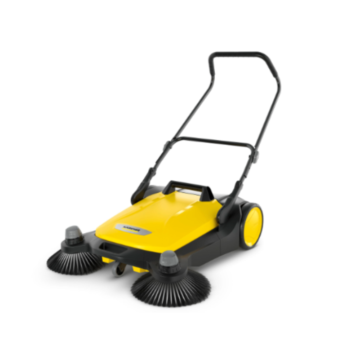 KARCHER TWIN WALK-BEHIND OUTDOOR HAND PUSH FLOOR SWEEPER (IND5805)