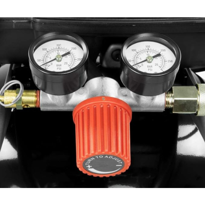 HUSKY IND5828 HUSKY20 GAL. 200 PSI OIL FREE PORTABLE VERTICAL ELECTRIC AIR COMPRESSOR