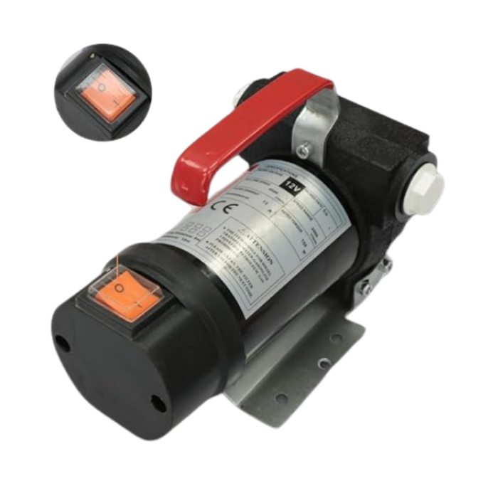 IND5841 12V DIESEL FUEL TRANSFER PUMP 3500/4200 RPM 155W 13AMP