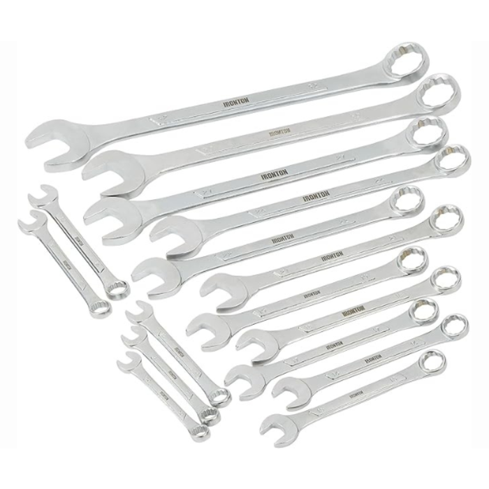 IRONTON HAR9485 KLUTCH COMBINATION WRENCH - 16PCS METRIC #5145401