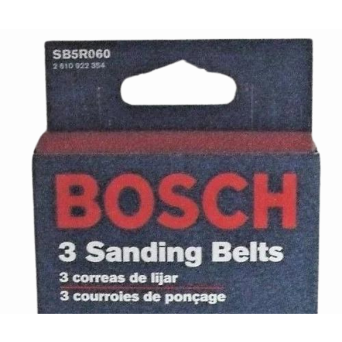 BOSCH HAR9374 SANDING BELTS - 3"X24" - 60 COARSE - SB5R060