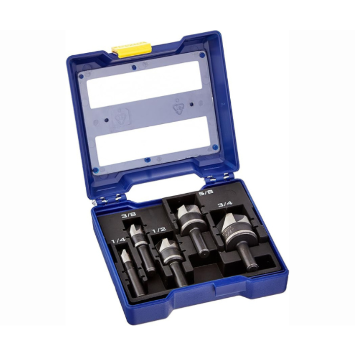 IRWIN TOOLS HAR9365 COUNTERSINK DRILL BIT SET 5 PIECES