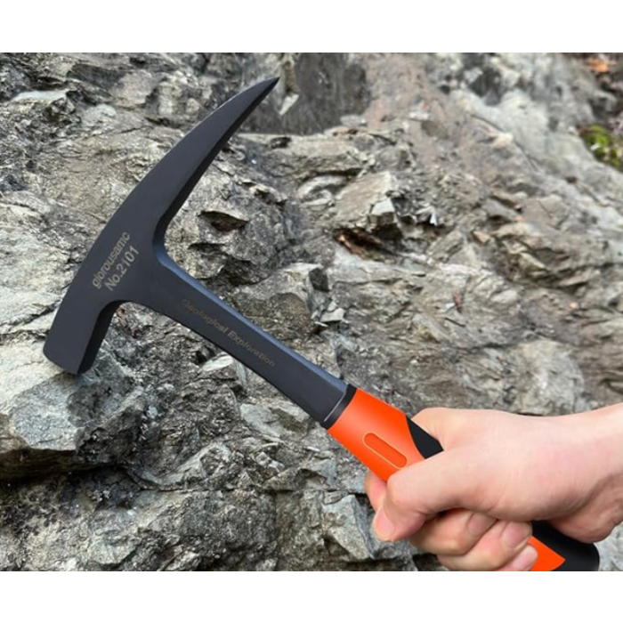 HAR9364 ROCK PICK - 28 OZ GEOLOGICAL HAMMER 11.4" CHUMA