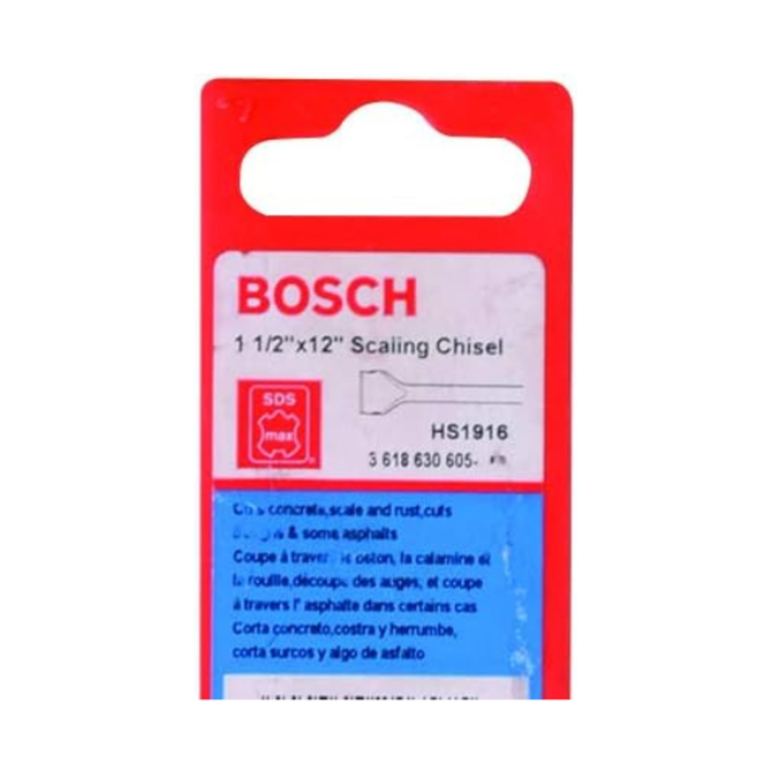 BOSCH HAR9337 1 1/2" x 12" Scaling Chisel HS1916