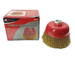 ATE PRO.USA HAR0971 4 1/2" CRIMPED WIRE CUP BRUSH #WW-C412