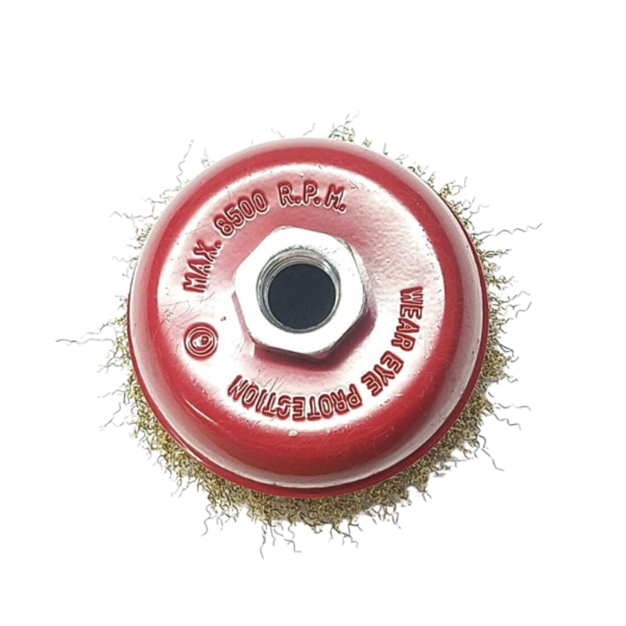 ATE PRO.USA HAR0971 4 1/2" CRIMPED WIRE CUP BRUSH #WW-C412