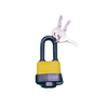 HAR9537 30MM WATER PROOF PADLOCK  WITH 2 EXTRA KEYS