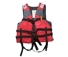 HAR9487/ RED LIFE JACKET  FOR ADULT