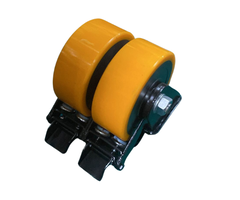 HAR9493 8 INCH UNIVERSAL WHEEL WITH BRAKE STOP - 5 TONS