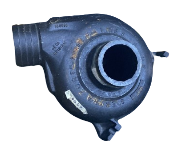 HAR9449 GRAVEL CARCASS W/ BOCAL 8" - REINFORCED (1063-R0B2) (BLACK COLOR TO BE USED WITH BEARING BLOCK #2010.0502.0008.99.0)