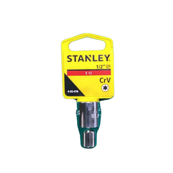 STANLEY HAR8387 SOCKET/TORX 1/2"D E12 4-92-478
