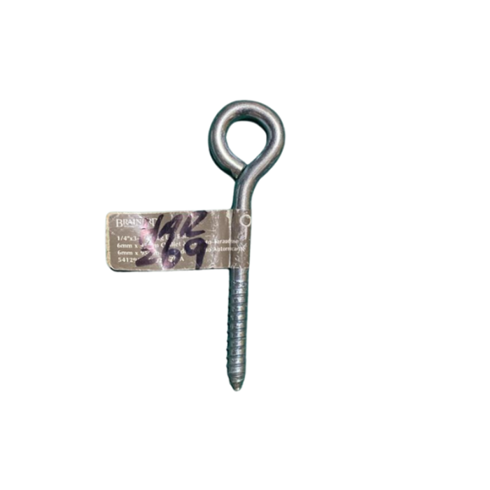 HAR8162 BOLT/LAG EYE 1/4 X 3-3/4 5