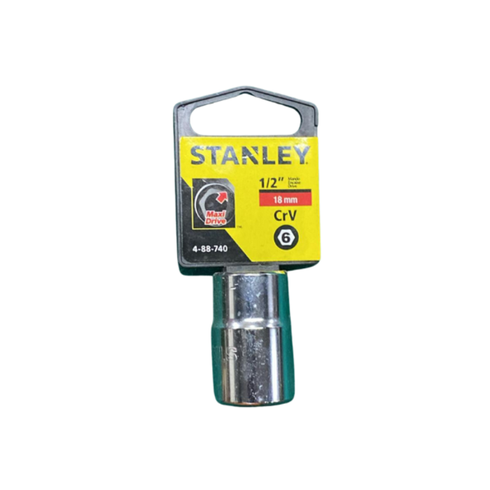 STANLEY HAR8140 SOCKET 1/2" DRIVE 18MM 88-740