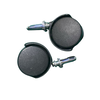 HAR8065 CASTER/TWIN WHEEL 2" STEM