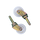 HAR8062 CASTER/ROLLER-WHITE STEM 1
