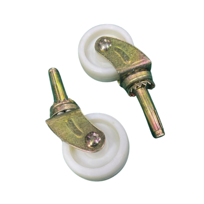 HAR8062 CASTER/ROLLER-WHITE STEM 1