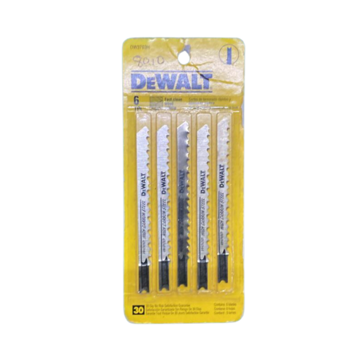 DEWALT HAR8010 BLADE/JIG SAW 6TPI, DW3703