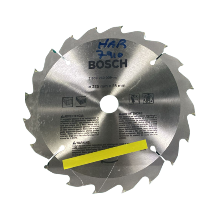 BOSCH HAR7910 BLADE/CIRCULAR SAW 9" 20TE