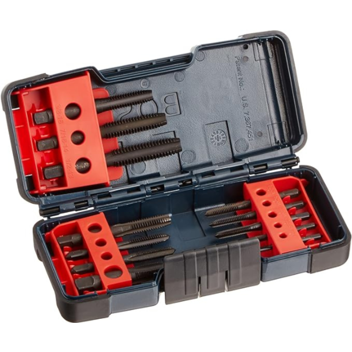 BOSCH HAR7847 TAP/SET BLACK OXIDE 12PC B-WNR