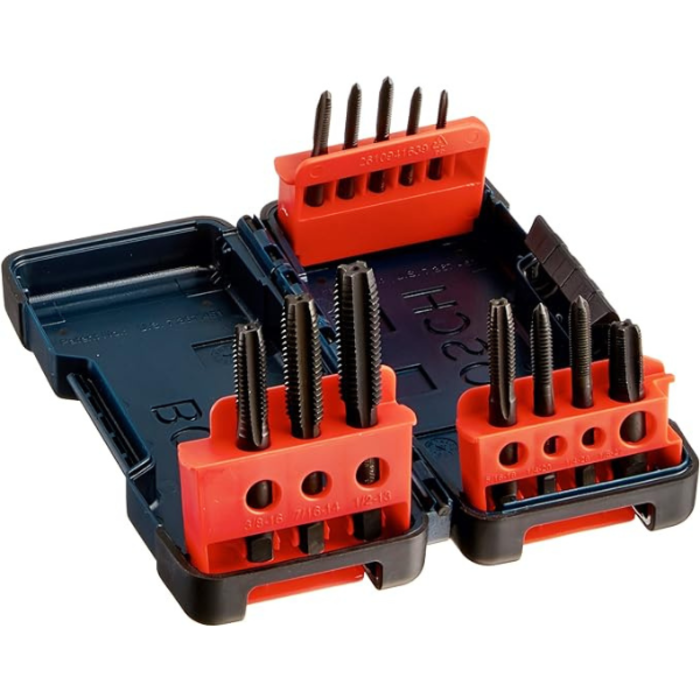 BOSCH HAR7847 TAP/SET BLACK OXIDE 12PC B-WNR