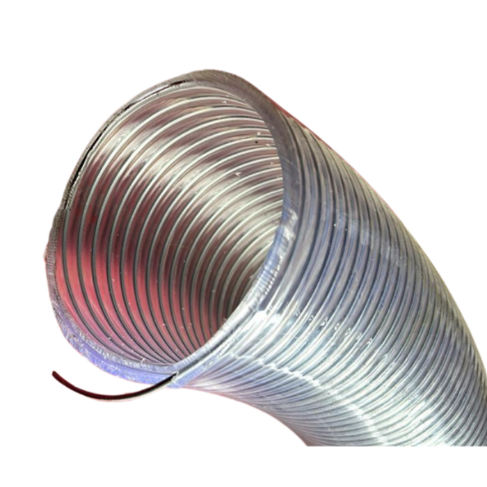 HAR7746 HOSE/STEEL WIRE SUCTION 4" 64FT PER ROLL - SOLD BY 10FT AND ABOVE