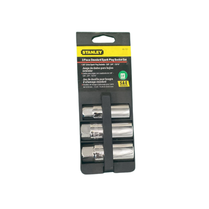 STANLEY HAR7517 SOCKET/SPARK PLUG 3PC 3/8"