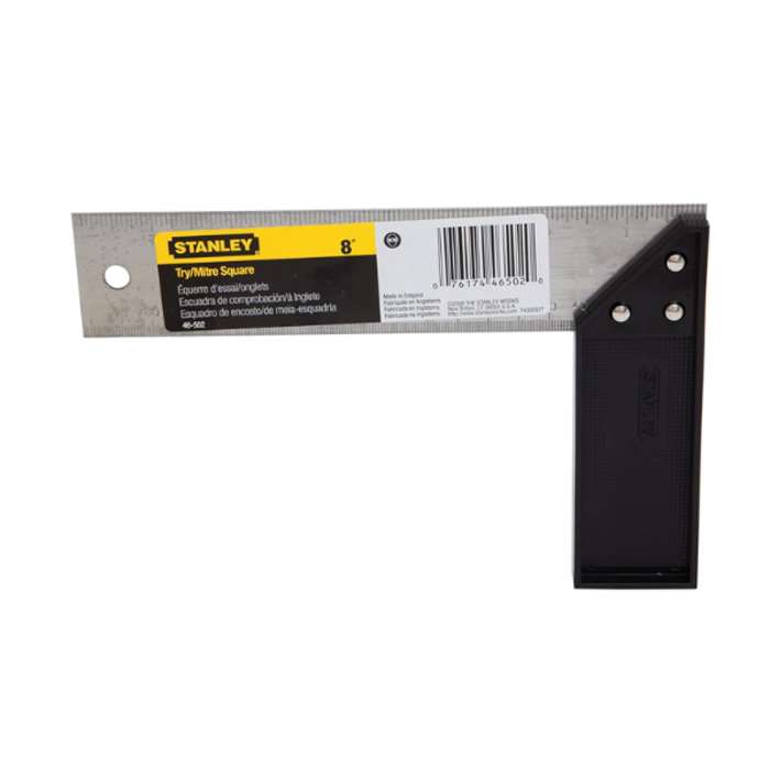STANLEY HAR7357 STANLEY 8'' TRY/MITRE SQUARE   46-502