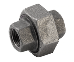 HAR7392 3/8 CONICAL UNION BLACK IRON