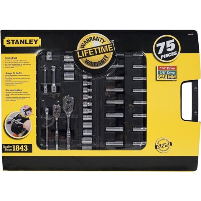 STANLEY HAR7130 TOOL KIT/STANLEY 75PCS SET-