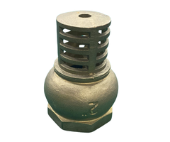 HAR7102 VALVE/FOOT- BRASS 2"