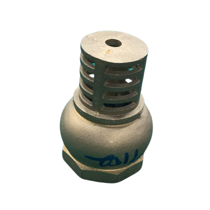 HAR7102 VALVE/FOOT- BRASS 2"