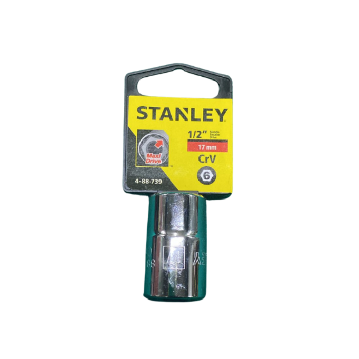 STANLEY HAR7076 SOCKET 1/2" DRIVE 17MM 6PT # 88 739