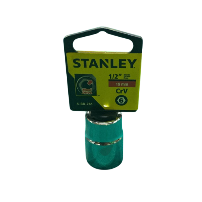 STANLEY HAR7098 SOCKET/ 1/2" DRIVE 19MM 88-741