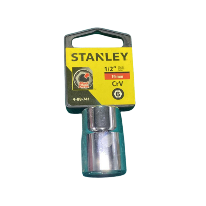 STANLEY HAR7098 SOCKET/ 1/2" DRIVE 19MM 88-741