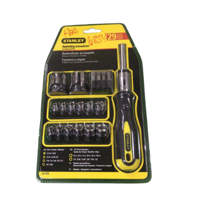 STANLEY HAR6854 RATCHETING 29PCS SD 54-925