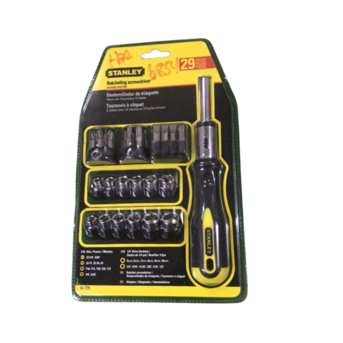 STANLEY HAR6854 RATCHETING 29PCS SD 54-925