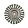 HAR6814 BRUSH/TWISTED WIRE 6" M571-A