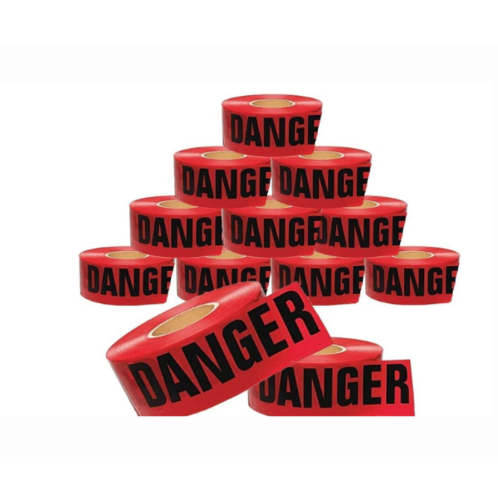 HAR2315 PRO PACK DANGER BARRICADE TAPE RED T15211