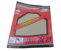 GATOR HAR3827 PAPER/SAND#100 GRITS 9 X11---WNR
